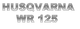 HUSQVARNA WR 125